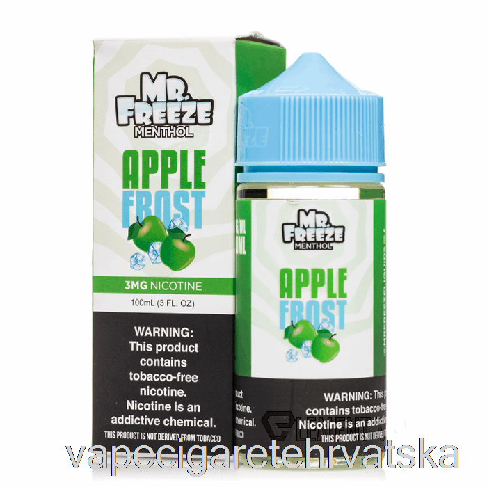 Vape Cigarete Apple Frost - Mr Freeze - 100ml 3mg